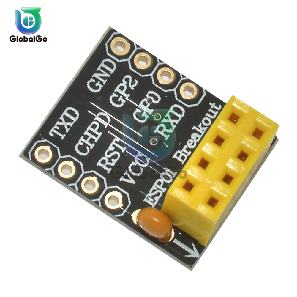 ESP 01/01 S Esp8266 макетная плата адаптер для приемопередатчик Wi Fi коммутационная