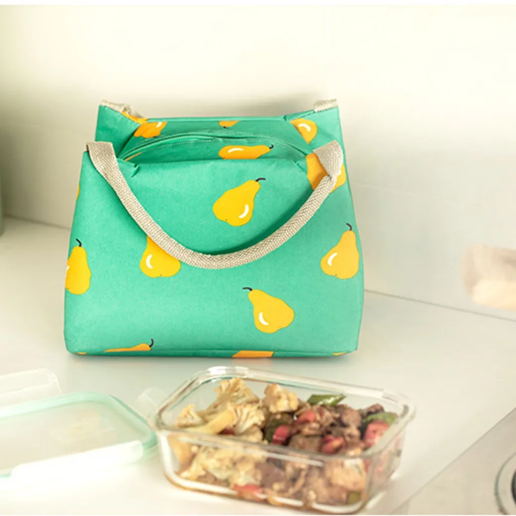 Lunch bag handbag Food Fresh Keep Cooler Bags Waterproof Picnic Travel Storage Icepack Thermal Insulated Bags#0115 | Багаж и сумки