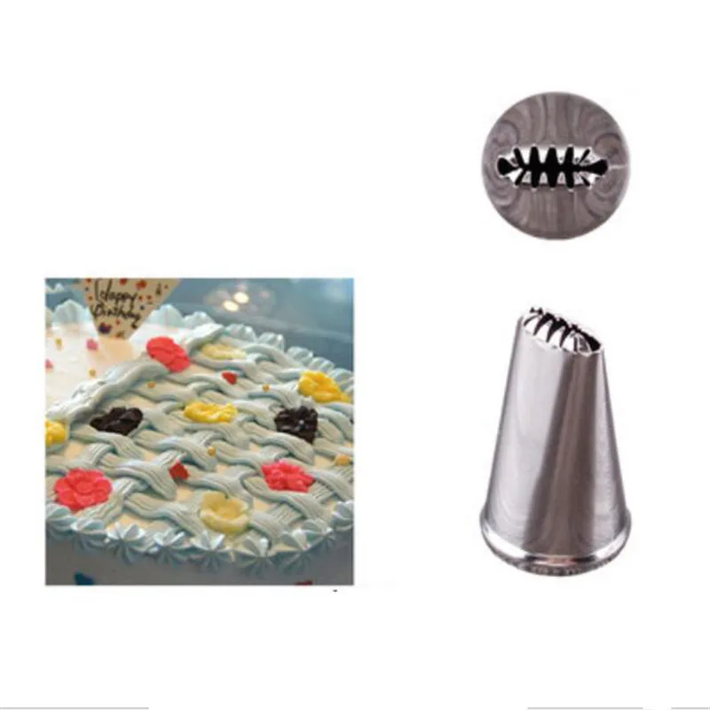

Icing Piping Nozzles Cake Decorating Tools Baking Pastry Supplies Basket Weave Cake Tips Bakeware Fondant Baking Tools
