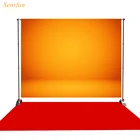 LEVOO фон для фото студия абстрактный оранжевый Хэллоуин макет цвет фотобудка для фотосессии студия декора пользовательские снимать опора