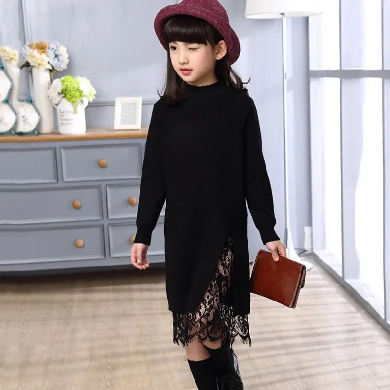 Детский вязаный пуловер с длинным рукавом на весну/Осень/зиму | Детская одежда и