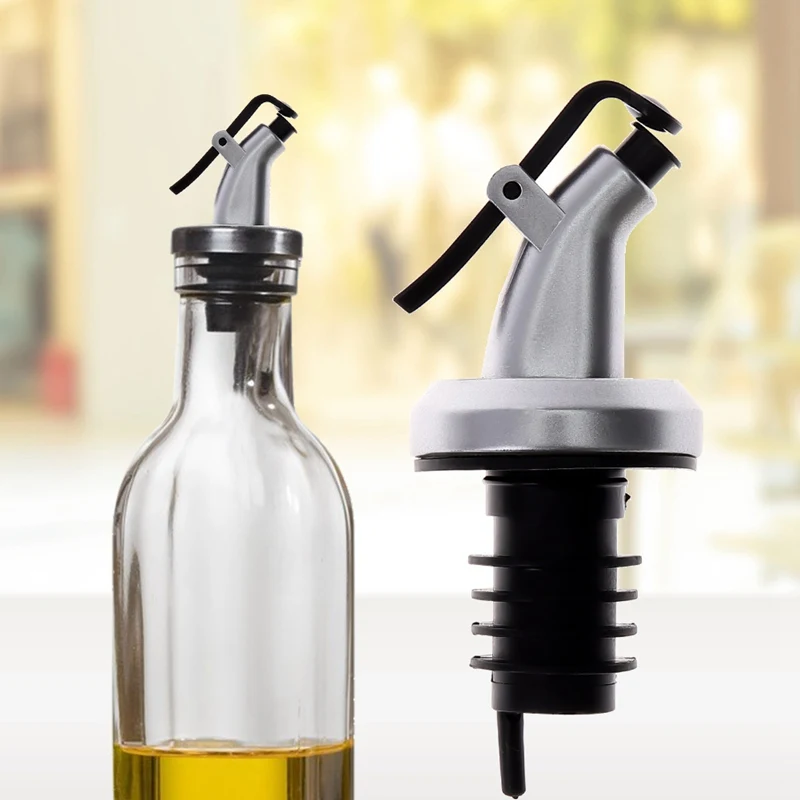 

Home Kitchen Olive Oil Sprayer Vinegar Bottles Lock Plug Seal Leak-proof Liquor Dispenser Beer Bottle Cap Stopper Tap Nozzle