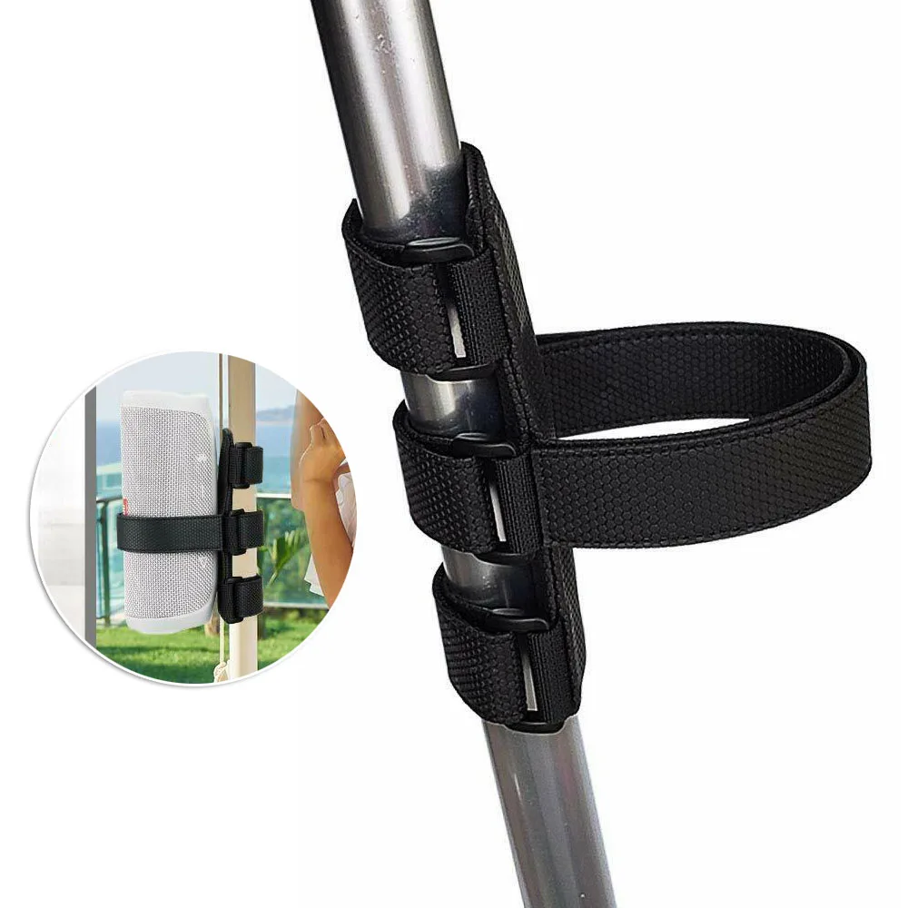 

Mountain Bike Velcros Nylon Elastic Band Bicycle Bluetooth Speaker Mount Holder Strap High Quality Outdoor Cycling Hold Tape