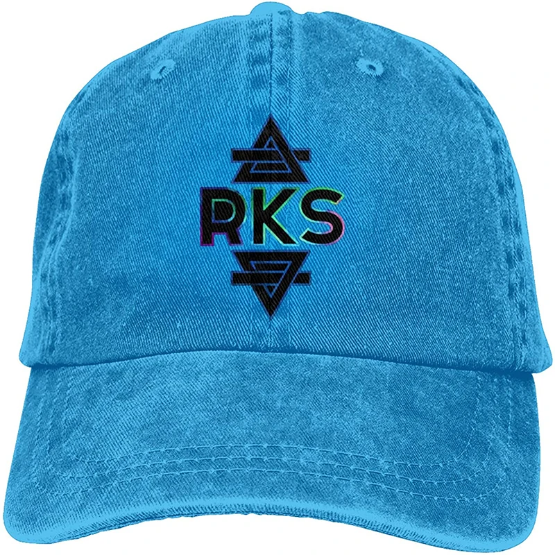 

Rainbow Kitten Surprise Logo Baseball Cap Retro Washed Cowboy Hat Adjustable Fashion Casual Baseball Hat Lovely Trucker Hat Cap