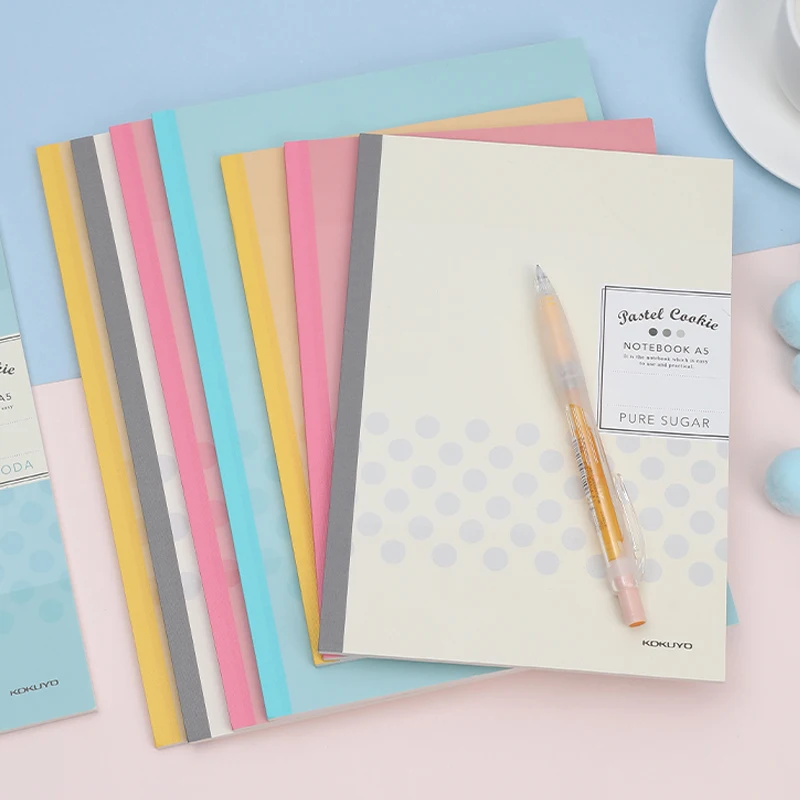 KOKUYO Light Color Cookies Wireless Book Simple Creative Student Notepad A5 / B5 Small Fresh Literary Diary Notebook | Канцтовары для