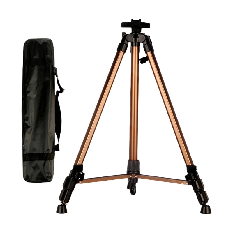 Aluminum Alloy Easel  Small Hand-cranked Portable And Height-adjustable Tripod D08A images - 6