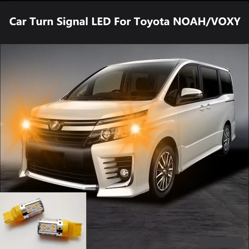 

2PCS Car Turn Signal LED For Toyota NOAH/VOXY 2006-2019 Command light headlight modification 12V 10W 6000K