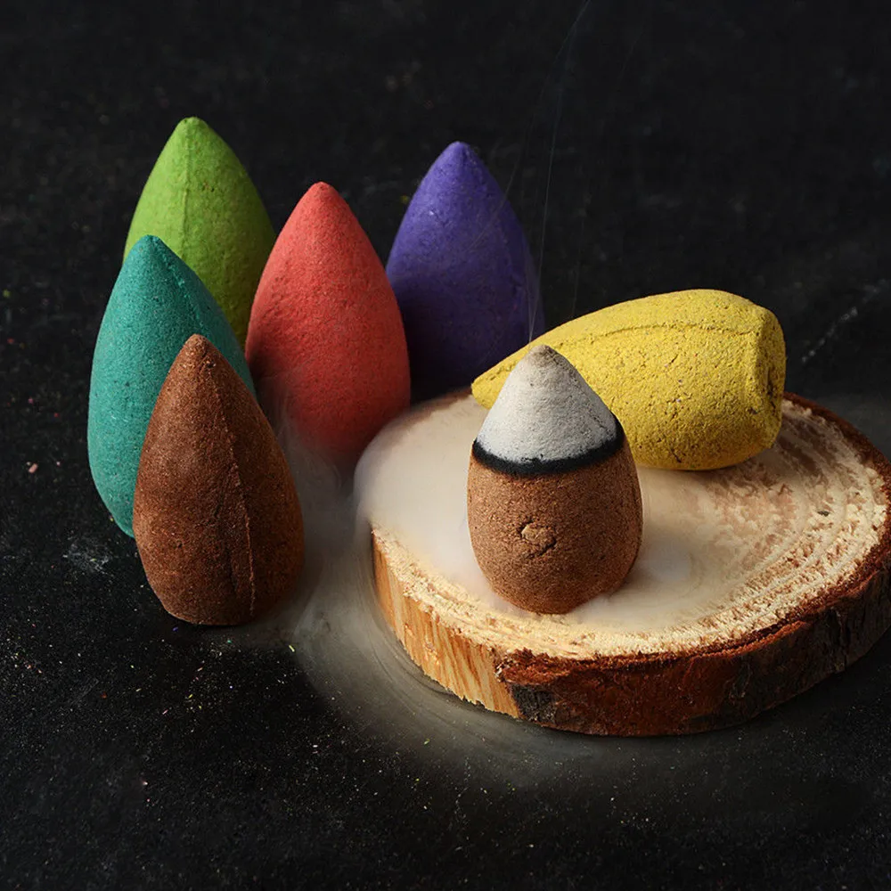 Для выведения токсинов 40 шт бытовой натуральный рефлюкс башня Ладан Чай дым