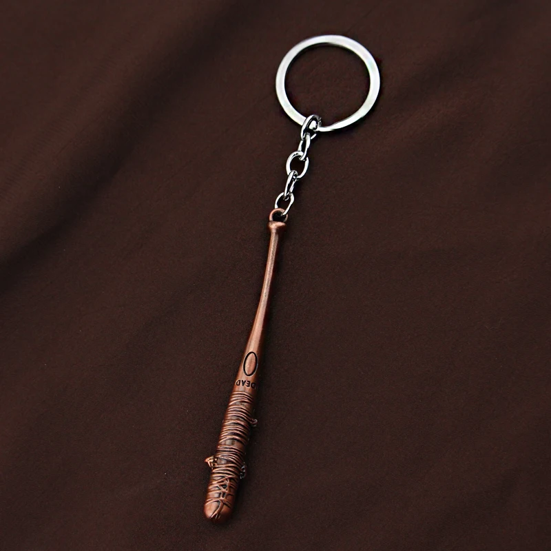 The Walking Dead Keychain Negan Lucille Mini Baseball Bat Ball Keyring Crossbow Bow Arrow Zombie Key Chain Metal Ring Holder | Украшения и