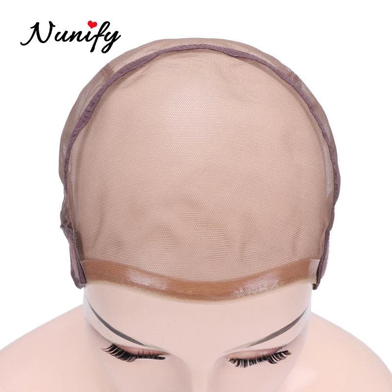 Шапочка для парика Nunify изготовления париков полная швейцарская кружевная
