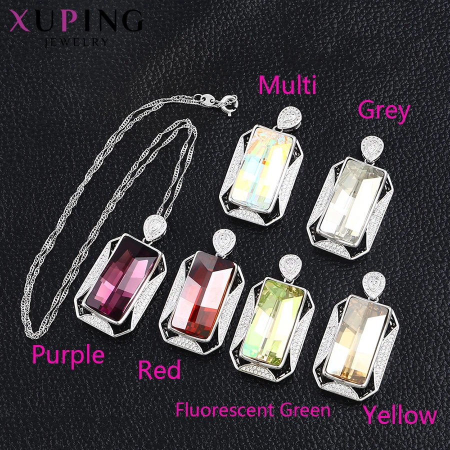 Xuping ювелирные изделия в европейском стиле женская подвеска ожерелья с