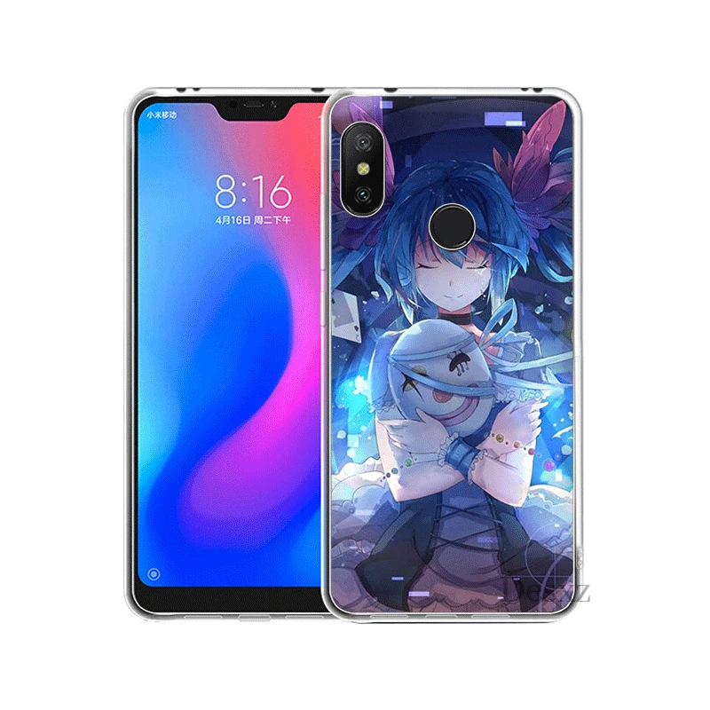 Чехол для мобильного телефона Xiaomi Redmi Note 4 4X 3 5 6 7 Pro 5A жесткий чехол Hatsune Miku |