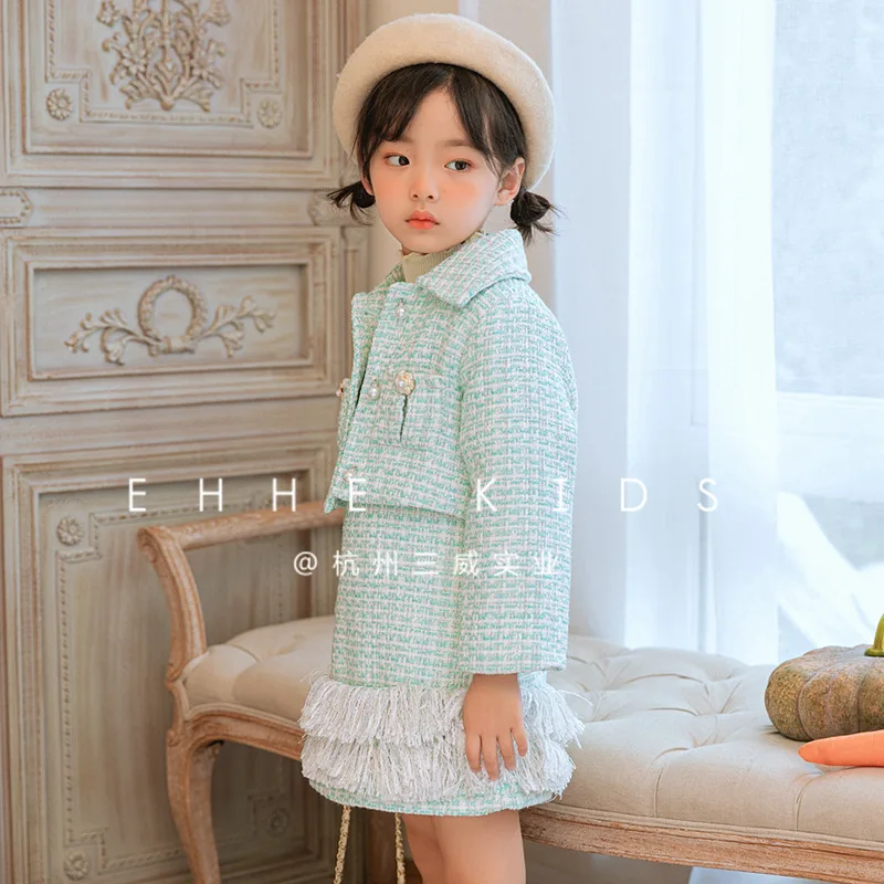 Девушки маленький аромат костюм 2019 на осень и зиму новая модель куртки с