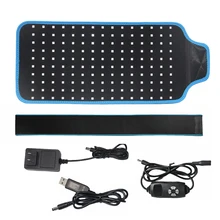 Upgraded LED Red Light Therapy Belt Infrared full Body Pad Wearable Wrap Device for Back Knees Shoulder Joint Muscle Pain Relief