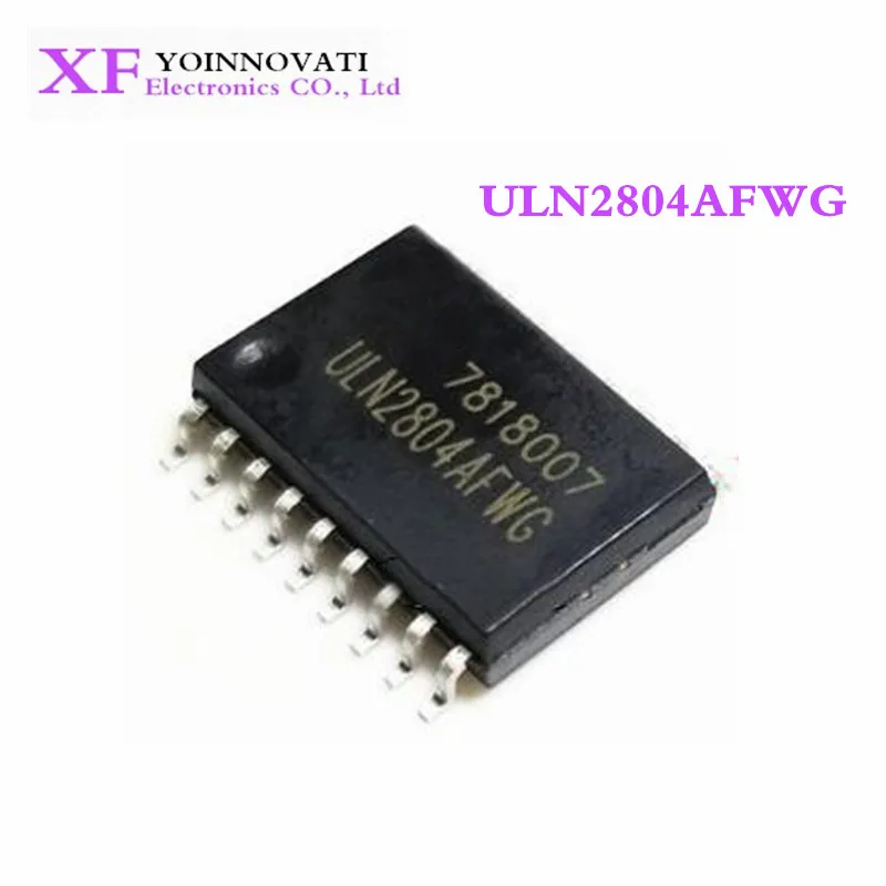 10 шт./лот ULN2804AFWG ULN2804A ULN2804 лапками углублением SOP-18 | Электронные компоненты и