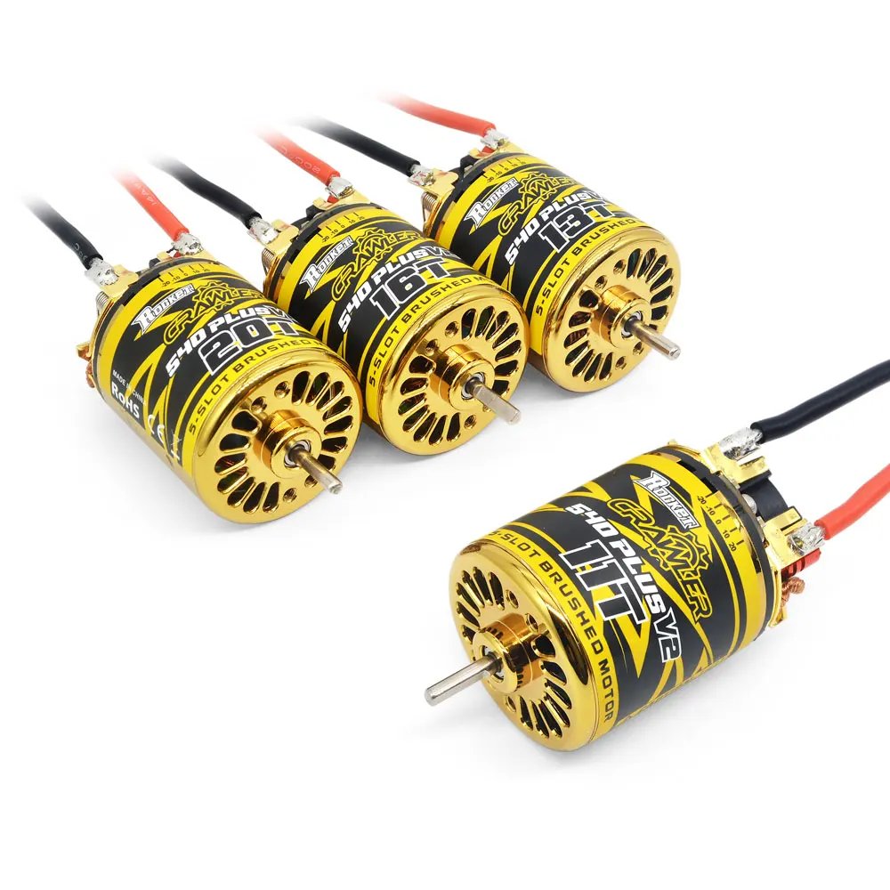 Машинка с щеточным двигателем SURPASS HOBBY 540PLUS V2 11T 13T 16T 20T 80A ESC для TRAXXAS Tamiya Kyosho 1/10 1/12 RC |