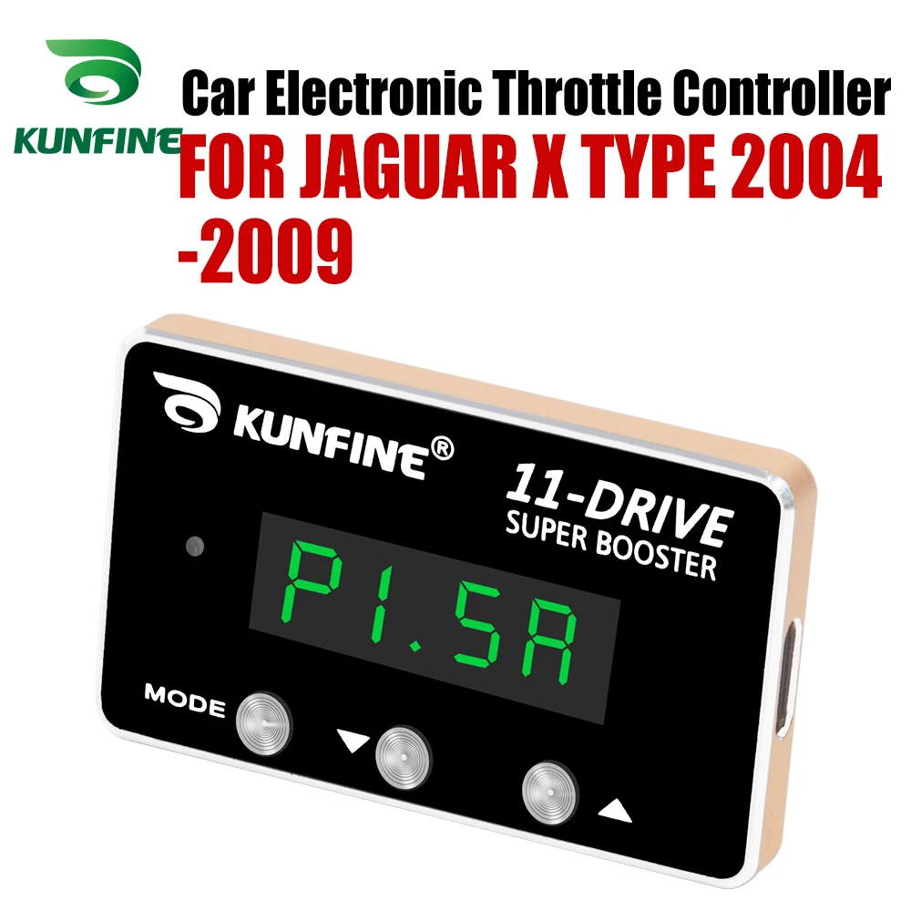 

KUNFINE Car Electronic Throttle Controller Racing Accelerator Potent Booster For JAGUAR X TYPE 2004-2009 Tuning Parts