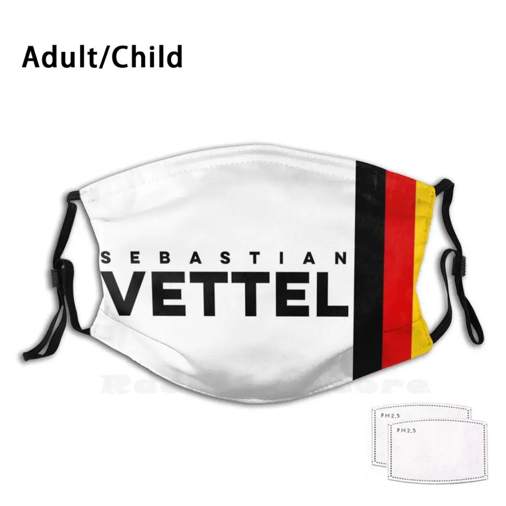 

Sebastian Vettel Helmet 2020 Print Washable Filter Anti Dust Mouth Mask Vettel Sebastian Seb Sebastian Vettel Helmet 5 Sv5