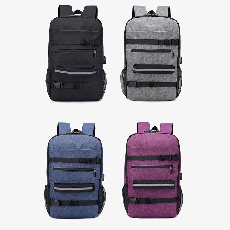 Новинка 2019 трендовая сумка через плечо с защитой от кражи Usb замком мужская и