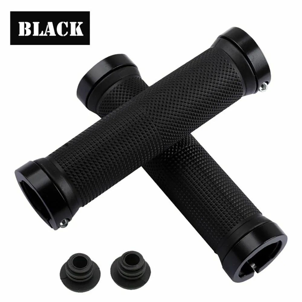 

Comfort edition bike lock set/prevent slippery mountain bike to set/bilateral lock straight set of polychromatic light