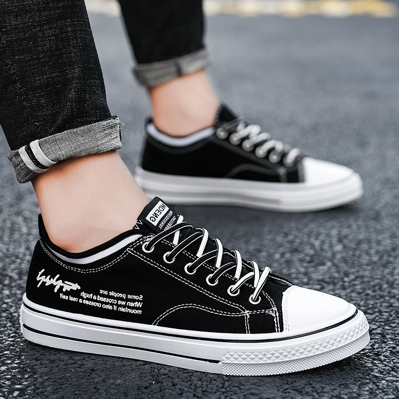 

Plus Size 36-45 Women Canvas Shoes Flat Heel Vulcanize Shoes 2021 Summer Breathable Low Top Men Casual Shoes Lovers Zapatillas
