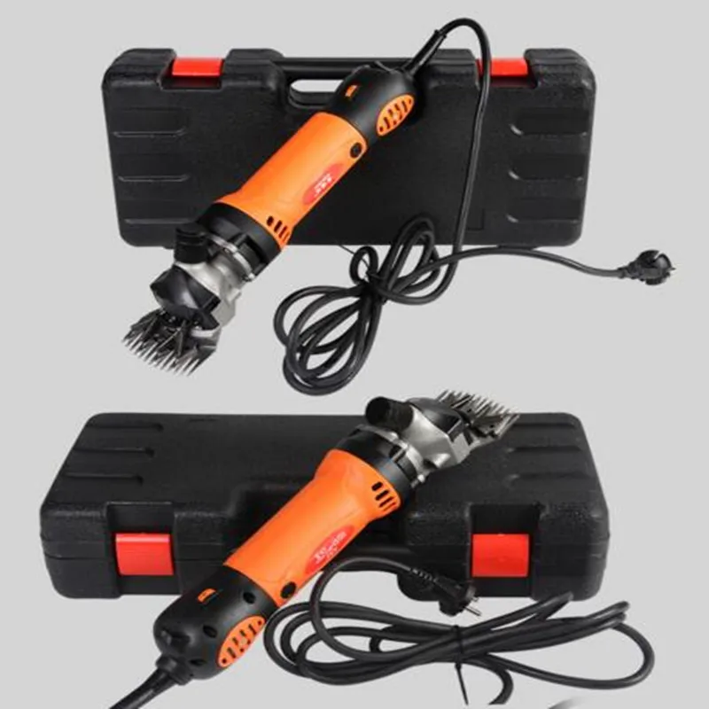 Free shipping Update ELECTRIC 320W SHEEP Cutter /GOATS SHEARING CLIPPER + 13 tooth straight blade High power cut wool |