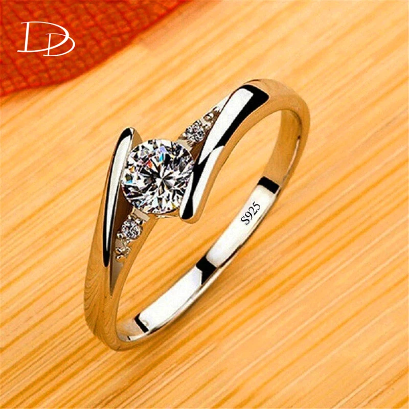DODO винтажные Свадебные обручальные кольца для женщин милые женские маленькие