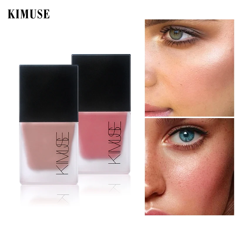 Жидкие румяна KIMUSE Румяна для лица контурные макияж стойкая шелковистая