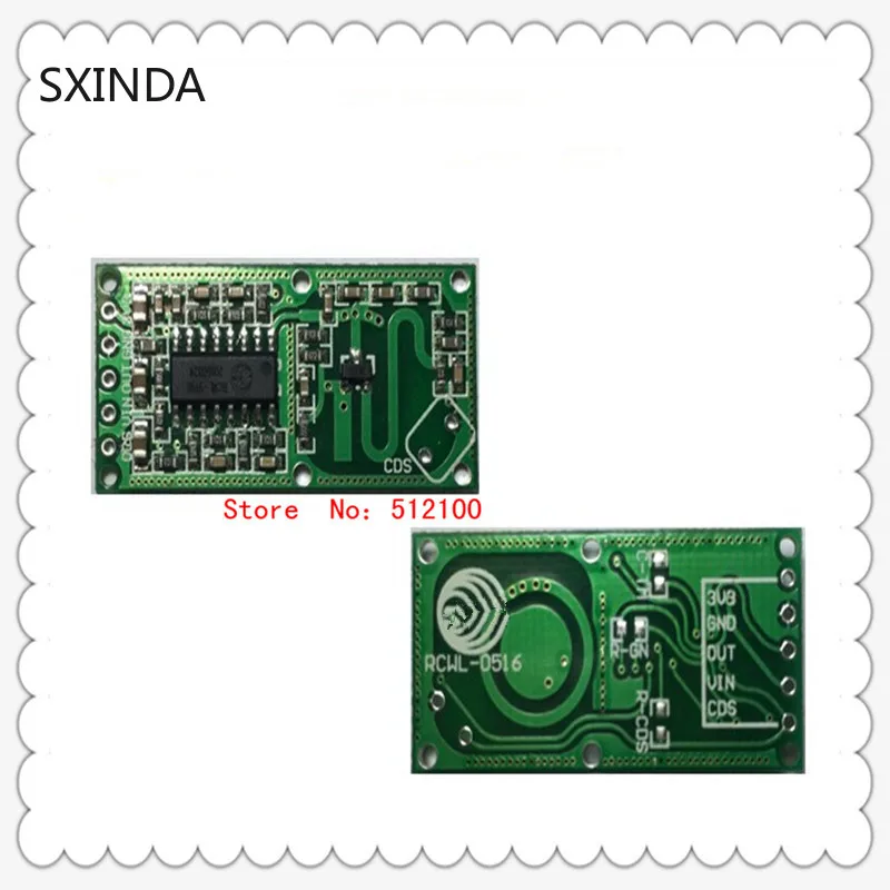 10 шт. RCWL 0516 микроволновый радар модуль датчиков человеческого тела индукционные