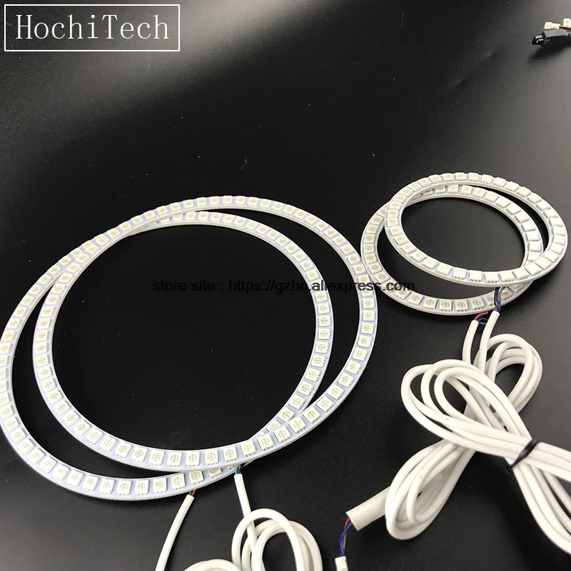 HochiTech для Jeep Wrangler JK Тюнинг автомобилей головной светильник тумана RGB светодиодный