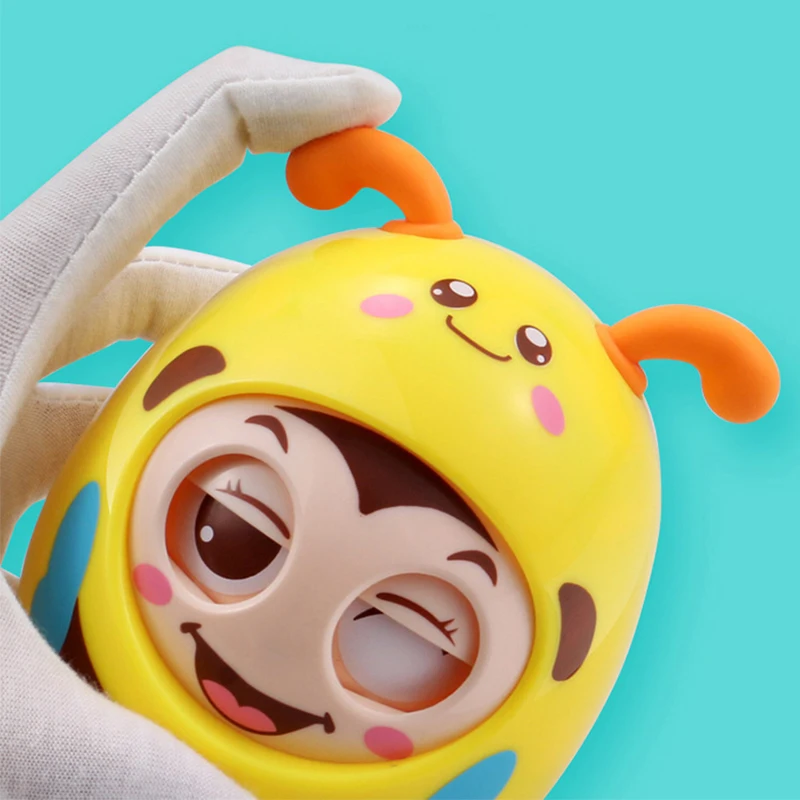 Детские игрушки для новорожденных Игрушки неваляшки Детское кольцо колокольчик