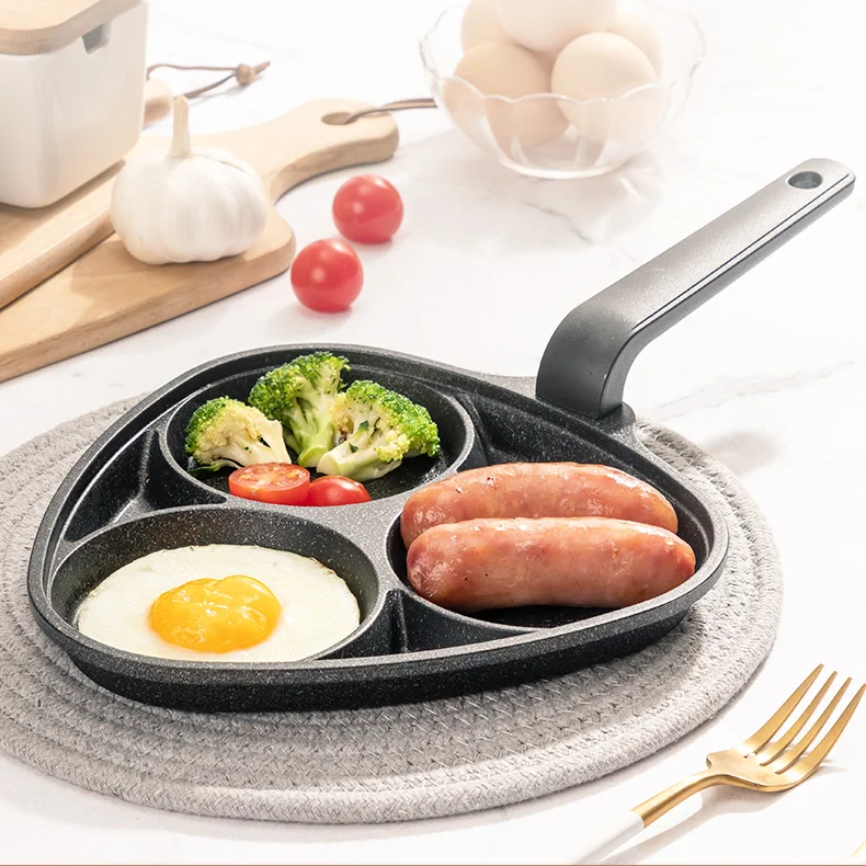 

Breakfast Egg Pans Cake Cooking Saucepan Bread Cooking Pot Omelet Frying Pans Kitchen Accessories Kookgerei Cookware DF50PDG