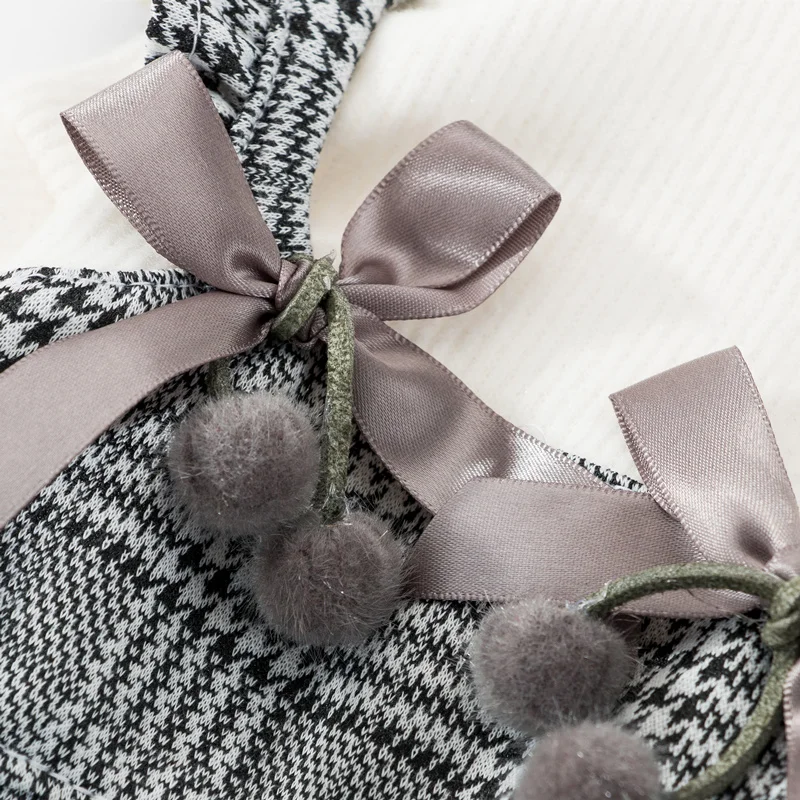 Hipidog Новое поступление красивая теплая зимняя клетчатая собачья юбка с кошкой