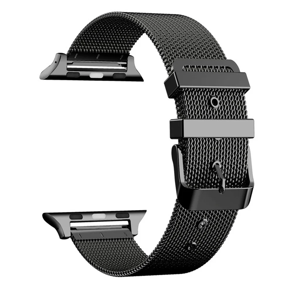 Ремешок Миланская петля для Apple Watch Series 6 5/4/3/2 38 мм 42 40 44 браслет из нержавеющей