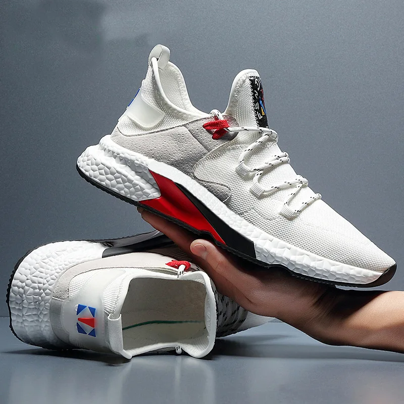 

Men Shoes Breathable Light Flat-bottomed Mens Tennis Male Sneakers Comfortable Non-slip Running Training Basketball Sports Shoes