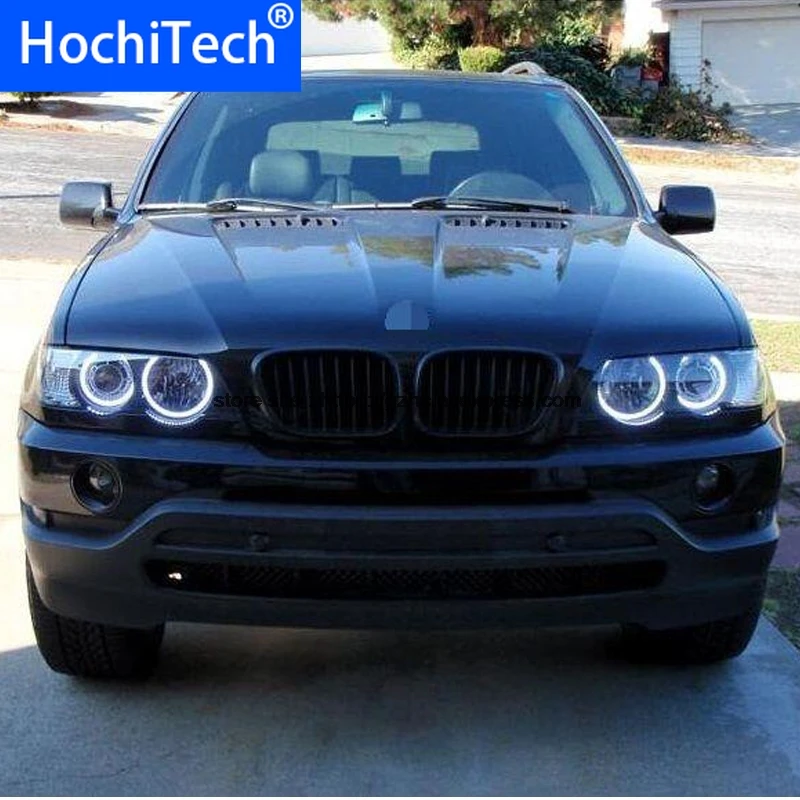 HochiTech для BMW X5 E53 1999 2006 ультра ярсветильник дневной свет DRL CCFL глаза ангела демон