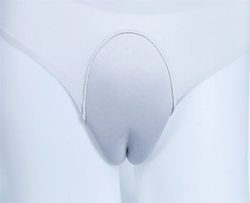 Мужское нижнее белье для геев Сексуальные Трусы Ice Шелковый мужской скрывает
