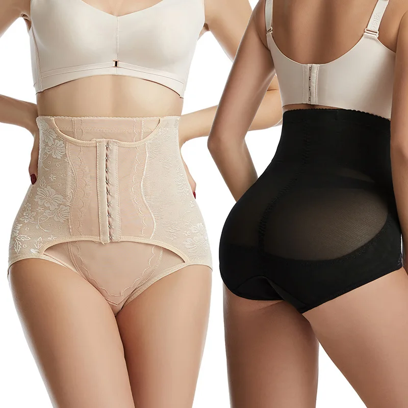 

Plus Size Butt Lifter Seamless Waist Trainer Corset Women High Waist Slimming Push Up Panties Shapewear Underwear Body Shaper