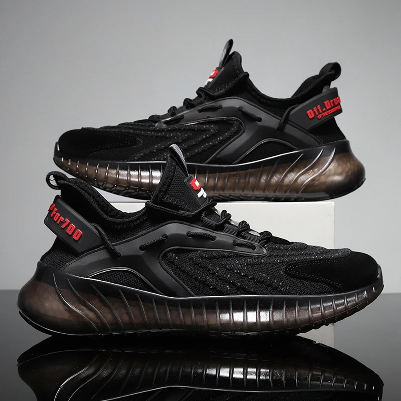 

CINESSD Men Sneakers Breathable Men Casual Shoes No-slip Male Lace Up Men Shoes Lightweight Tenis Masculino Wholesale