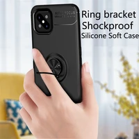 phone case sfor oppo a92s a91 a31 a8 case luxury magnetic ring bracket soft silicone anti fall cover for oppo a92s phone case
