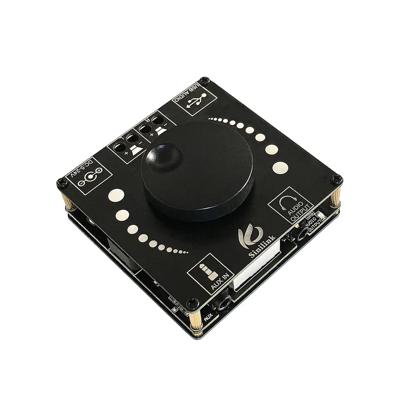 Цифровой усилитель мощности AP50H беспроводной аудио TPA3116D2 Hi-Fi Bluetooth 3 5 | Электроника