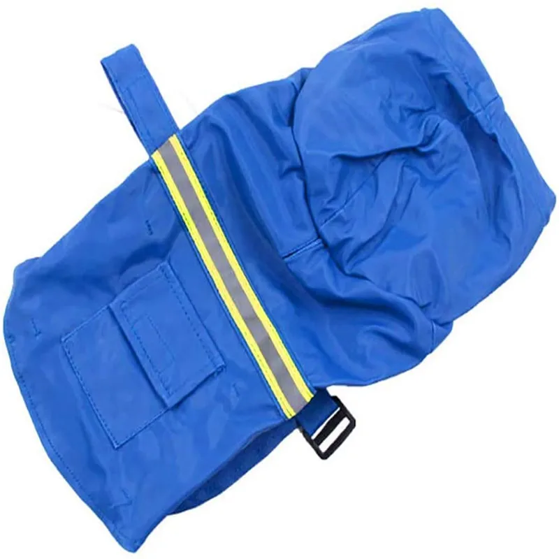 Регулируемый водонепроницаемый дождевик для собак ветрозащитный безопасный