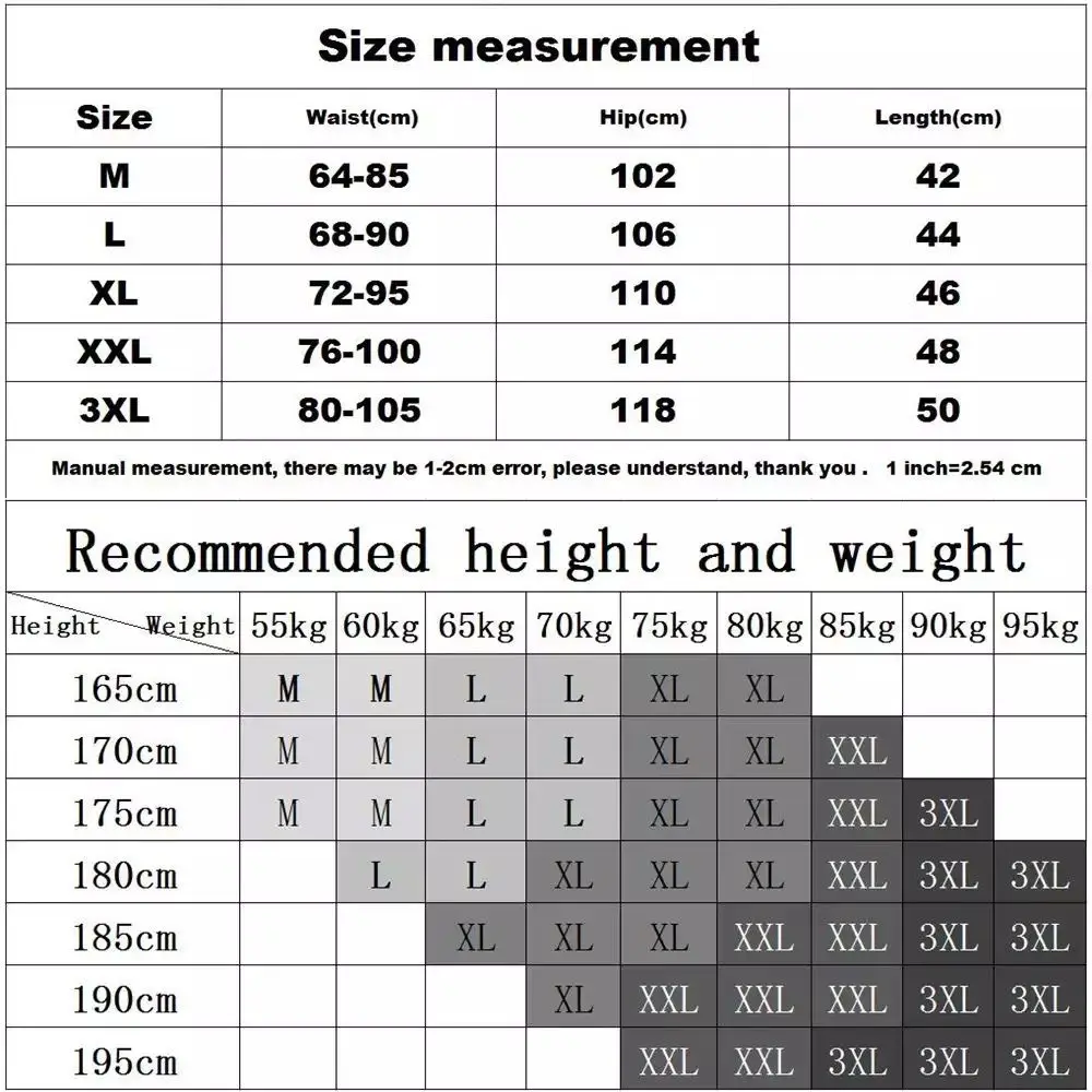 

Men 2 in 1 Running Shorts Jogging Gym Fitness Training Quick Dry Beach Short Pants Male Summer Sports Workout Bottoms Bermuda