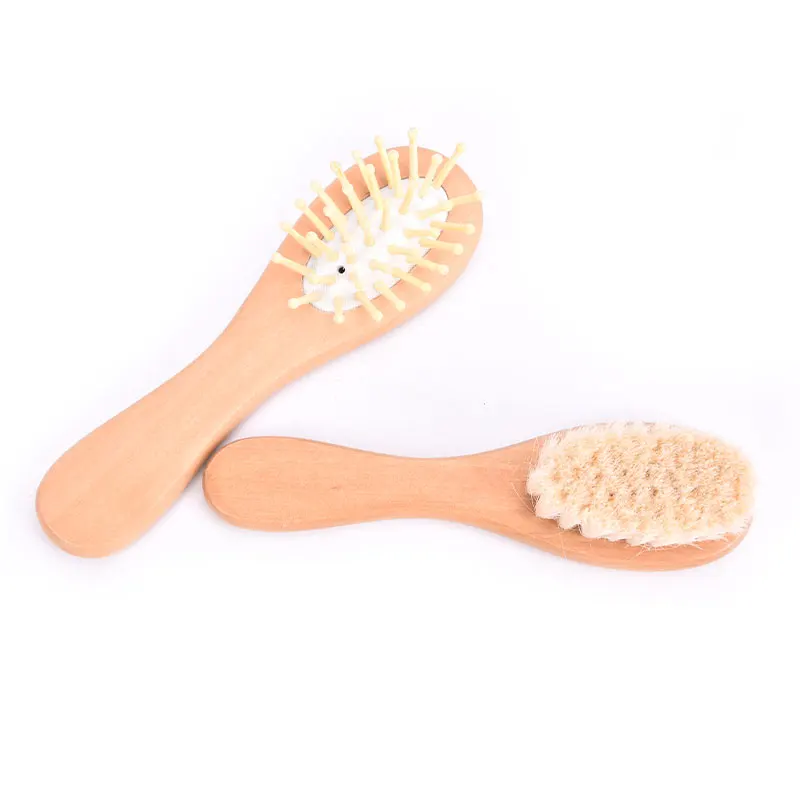 

Newborn Brush Soft Bristles Brush Infant Hair Care Tool Baby Gift Baby Shower
