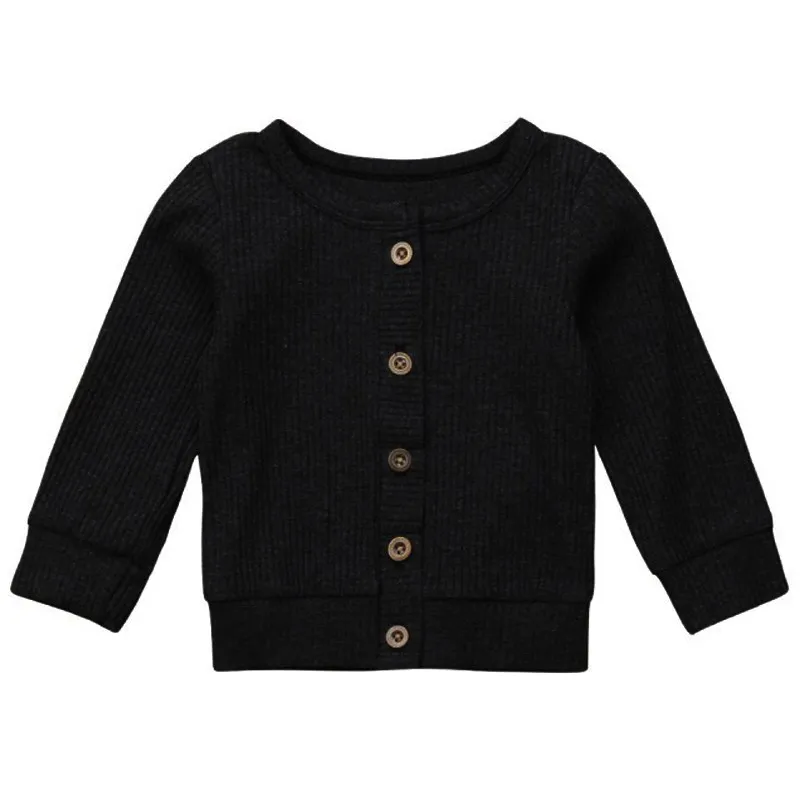 Кнопка для детской одежды весенне осенний кардиган с длинным рукавом