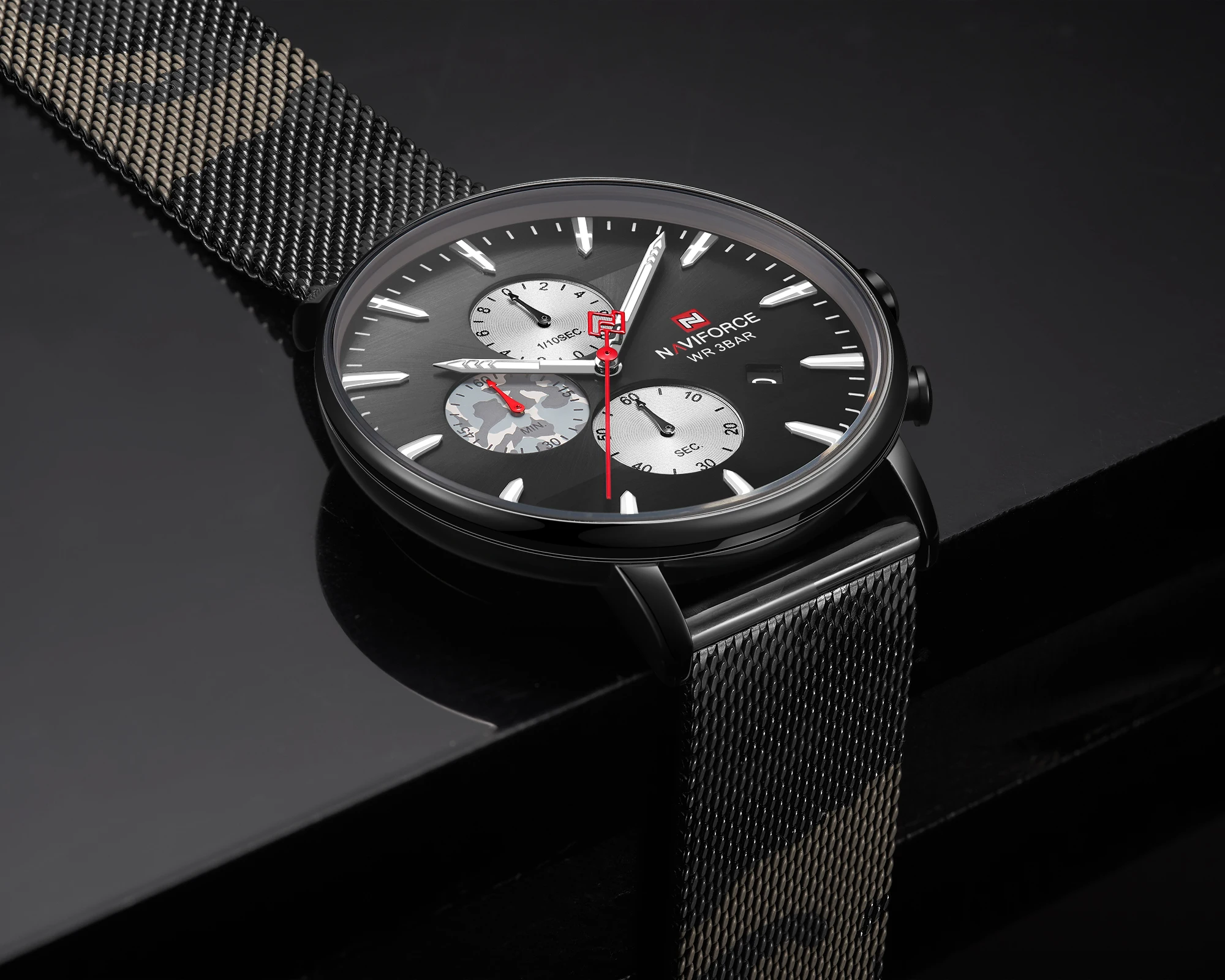 Топ люксовый бренд NAVIFORCE Мужские часы Модные Спортивные кварцевые мужские s часы водонепроницаемые армейские военные наручные часы Relogio Masculino