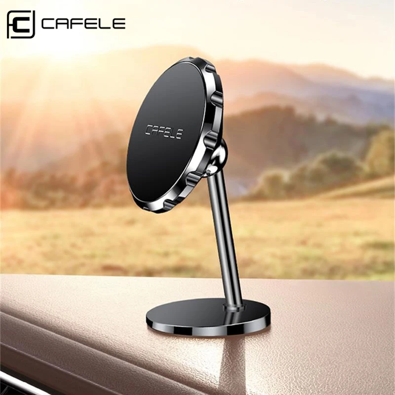Автомобильный держатель для телефона Cafele магнитный с поворотом на мобильный