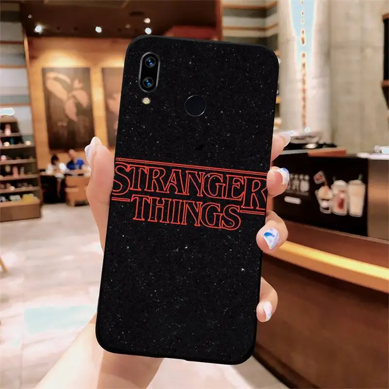 

Stranger Things TV series pattern painting Phone Case For Xiaomi Redmi note 7 8 9 t k30 max3 9 s 10 pro lite