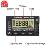 1 7s digital battery capacity detector power display lcd checker tester voltage controller lipo life li ion nimh nicd for rc car