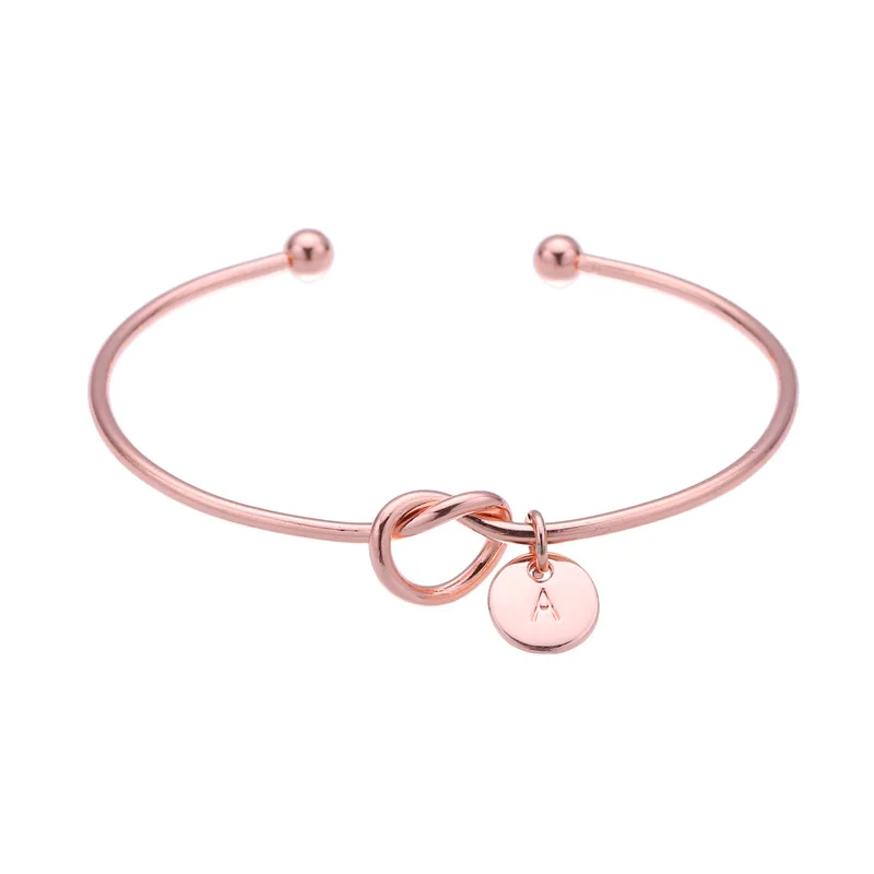 Браслет с 26 инициалами браслет ювелирные изделия Открытый | Украшения и